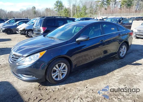 2013 Hyundai Sonata Gls from USA, damaged, VIN 5NPEB4AC7DH769796